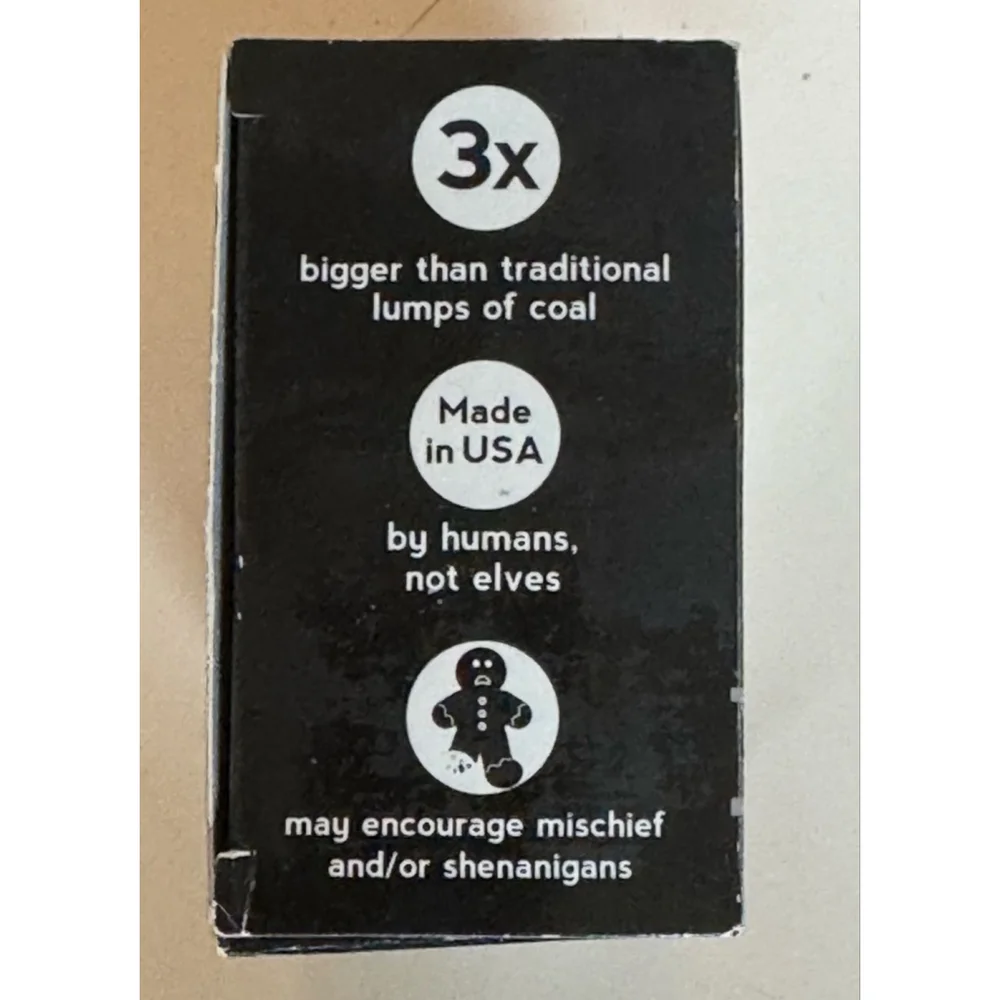 Duke Cannon Big Ass Lump of Coal Activated Charcoal Soap New